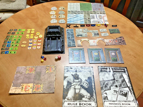 Space crusade board game - crusade,