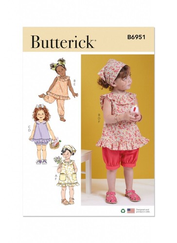Butterick sewing pattern b6952 - butterick,