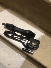 MG ZS 2017  2025 Drivers Right Rear Door Handle Complete With Sensor PBC Black