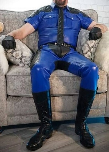 Men real leather quilted - real,