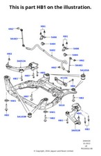 Land Rover Genuine Bolt