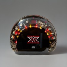 XFactor CLS20 Sing-a-long CD Player with LED light effects & 2 Microphones
