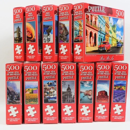 500 pieces jigsaw puzzle - 500,