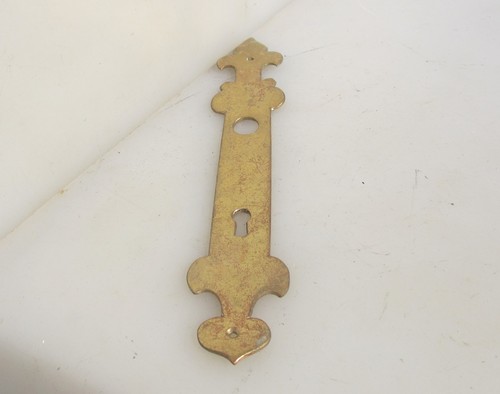 Vintage brass door knob - brass,