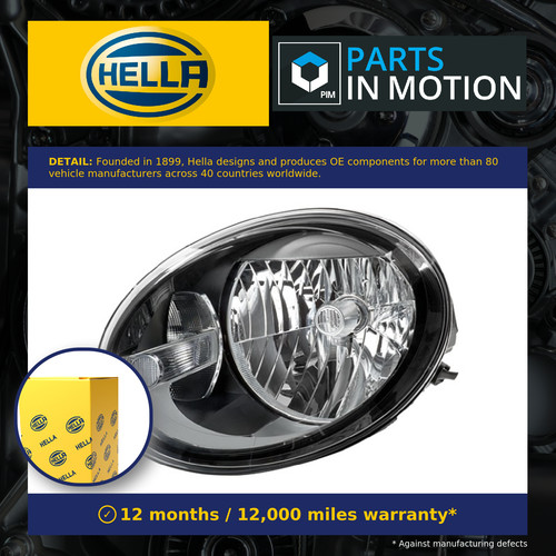 Headlight headlamp fits - headlight, vw