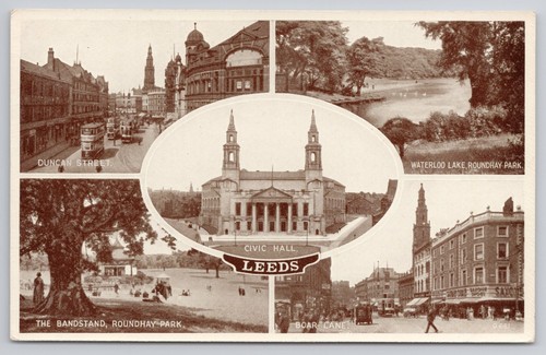 Rppc leeds england - england, multi