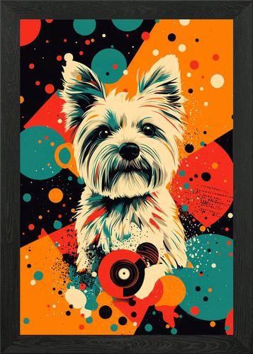 White west highland terrier - white,