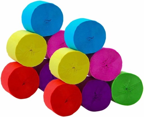Mix crepe paper streamer roll - paper,