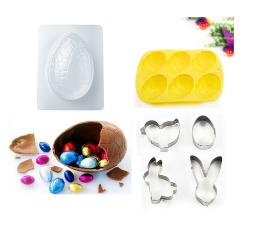 Chocolate easter egg moulds - moulds, &