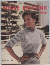 Vintage Vogue Knitting book