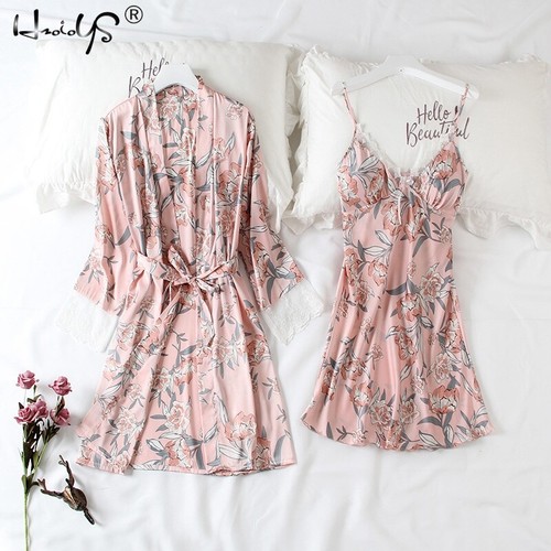 Women silk satin nightdress - women,