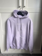 Lilac Nicce Logo Hoodie Size S