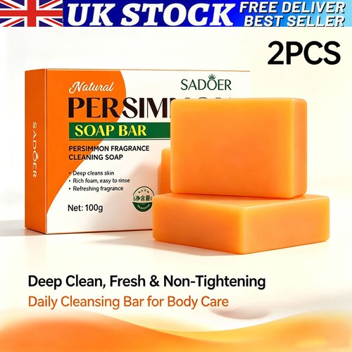 Persimmon soap bar for old - 2x,