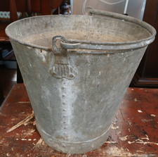 Large Vintage Galvanised
