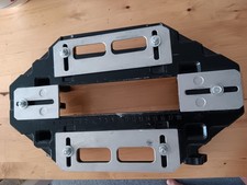 Wooden Door Hinge Jig Lock Guide Plate Router Bit Slotting Tool