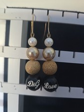 D&G Love faux Pearl Vintage