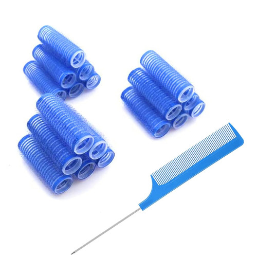 18pcs self grip small hair - 18pcs,