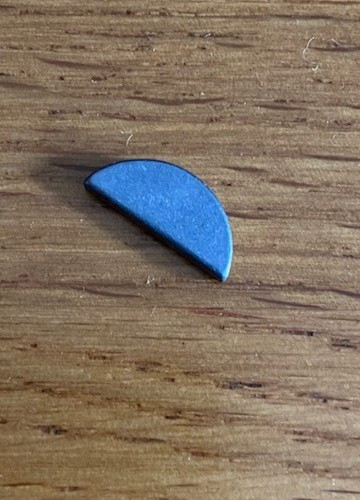 Imperial woodruff key - key, x