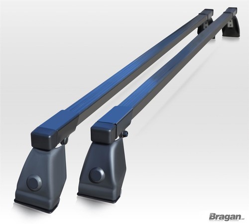 Aluminium roof rack bars - aluminium, rails