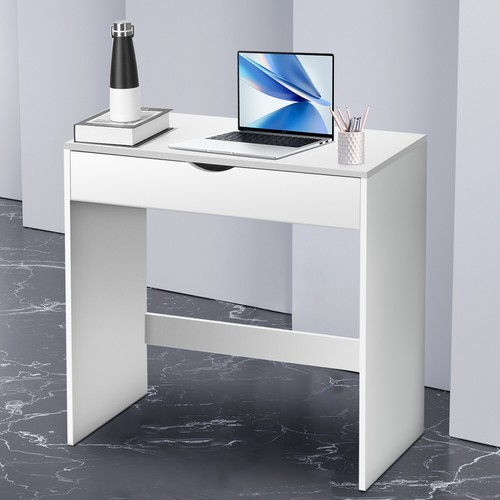 White wooden dressing table - wooden,