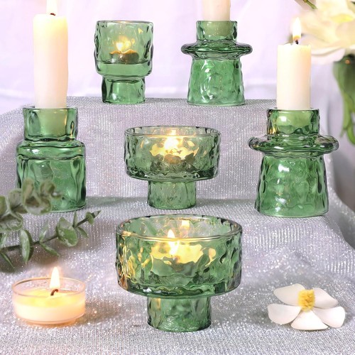 Packs taper candle holders - 6,