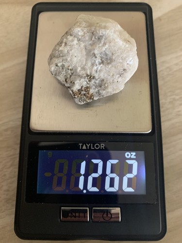 Gold ore mineral - ore, in