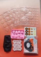 Halloween Chocolate moulds, lollipops, Party Bag, Stickers, Fangs, Vampire, Gost