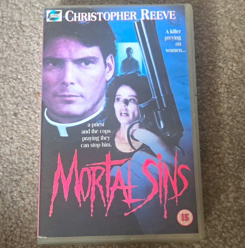 Mortal sins vhs pal warner - mortal,