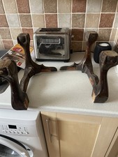 Vintage Ball And Claw Legs Set Of 4 With Stretchers