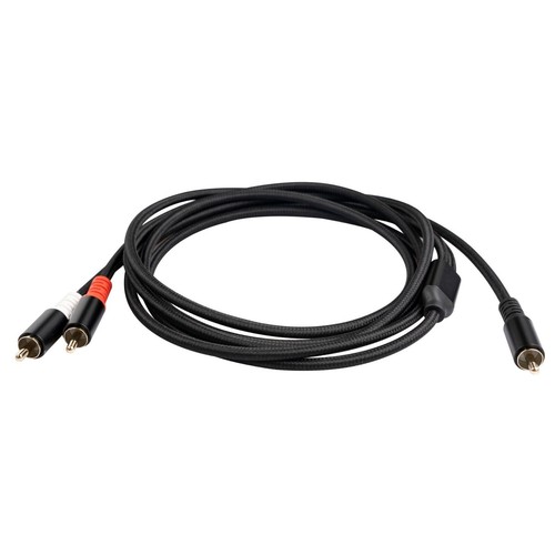 Rca 2rca subwoofer cable y - to,