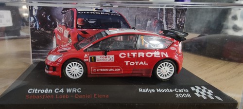 Ixo citroen c4 wrc - 1/43,