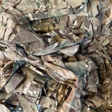 Damaged Army Camouflage Used