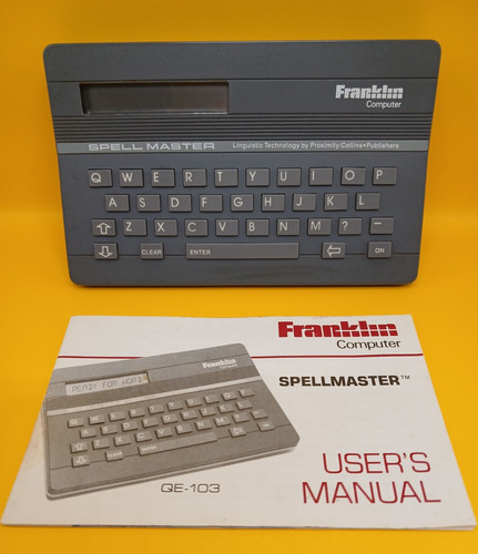Franklin spellmaster 103 - franklin, qe-103