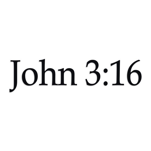 John vinyl decal - john,
