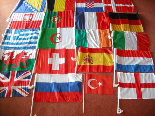 Car flags any - car, country,+