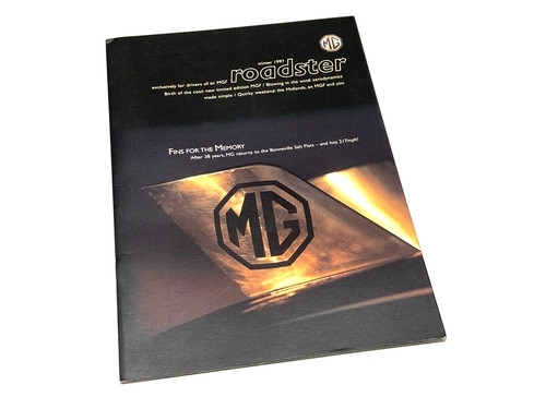 Roadster mgf drivers - roadster,