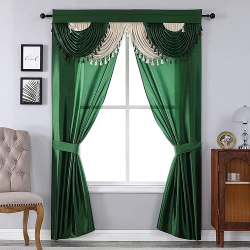Solid green taffeta pc - solid, 5
