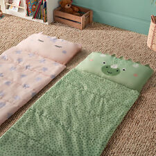 Silentnight Healthy Growth Sleepover Bag with Built-In Pillow Super Soft & Cosy