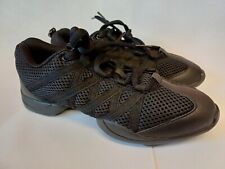 Bloch Criss Cross Sneakers (S0524L) Black with Black Accents