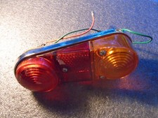 CLASSIC MINI VAN / TRAVELLER  REAR  LIGHT UNIT LUCAS L657  - NEW OLD STOCK