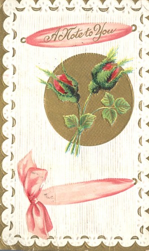 Note you embossed ribbon - to,