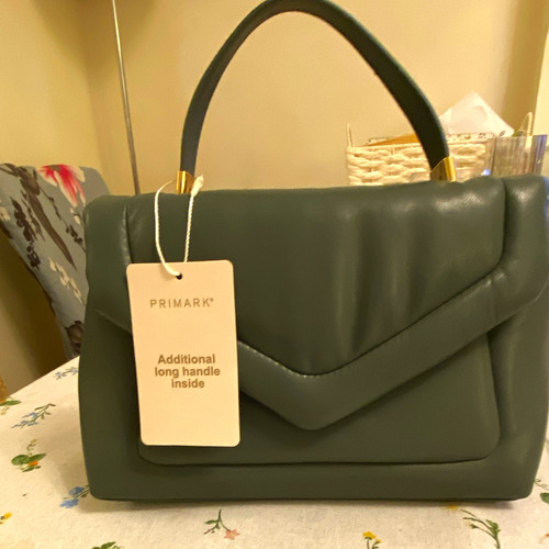 Primark dark grey faux leather - dark,