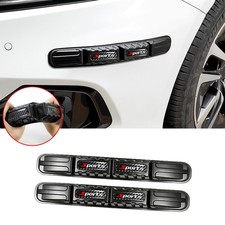 2x Carbon Fiber Car Bumper