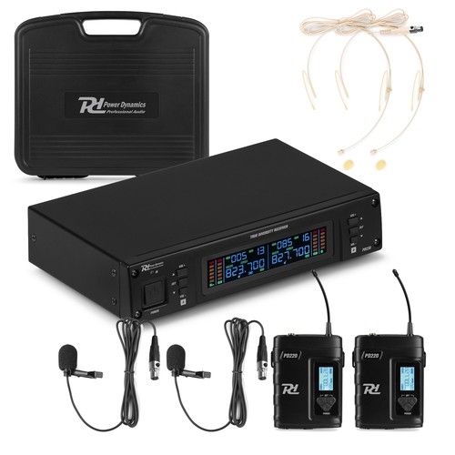 Pd220 dual wireless microphone - pd220,