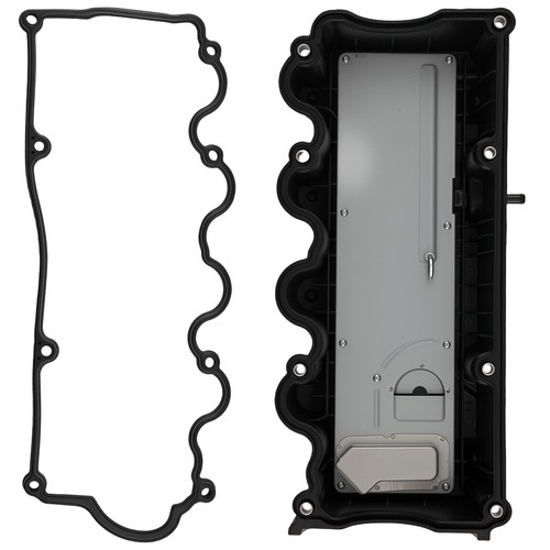 Black plastic valve cover for - plastic,
