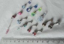 Job Lot Of 11  Belly Bars As