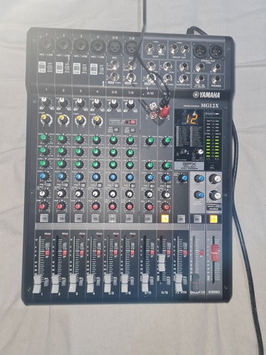 Yamaha mg12x channel mixing - yamaha, 12-channel