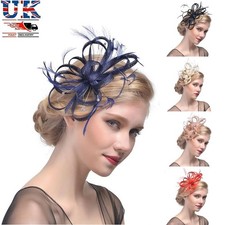 Alice Feather Hair Fascinator