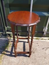 Antique Oak Barley Twist Oval