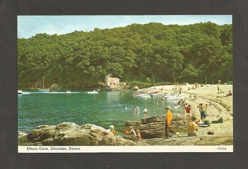 Postcard devon elbury cove - postcard,